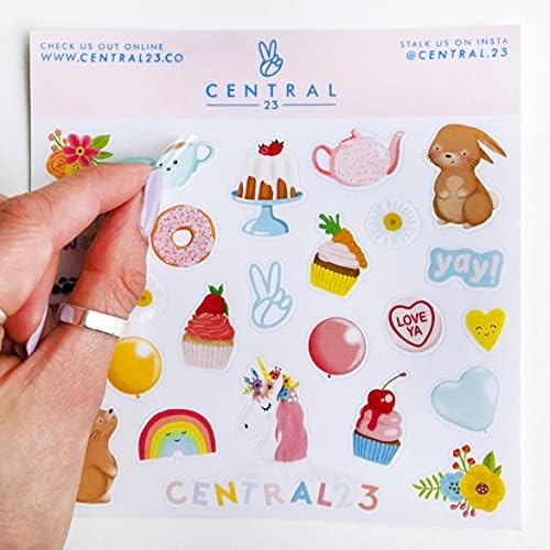 Central 23 - Cartões de aniversário fofos para crianças - Cartão de 2º aniversário - 'Haver um feliz aniversário' - cartão de