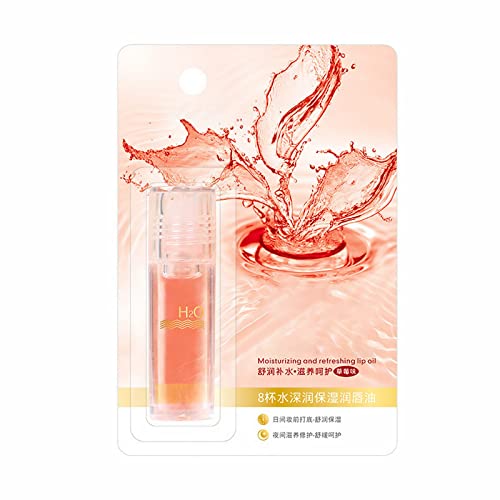 Hidratante refrescante loção labial frutas incolor oito xícara loção para os lábios batom 3,8 ml maquiagem de garota glam