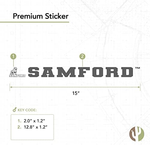 Samford University Bulldogs Nome Logo