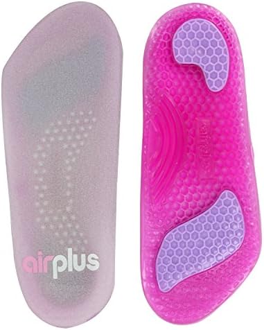 Airplus Womens feminino Insoles de sapatos, rosa, 5-11 EUA