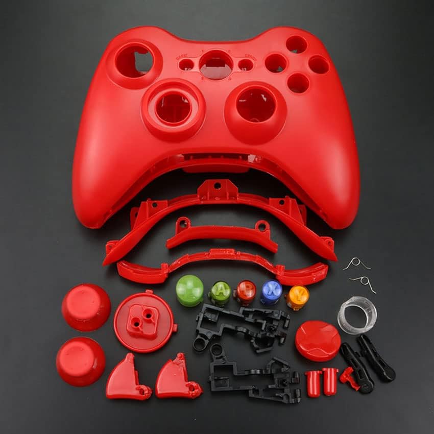 Controlador Caso Hard Case Gamepad Proteção Capas de casca completa Conjunto completo com botões Analog Stick para Xbox 360