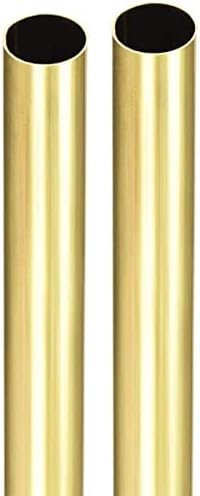 Tubos de cobre de tubo de cobre de bronze H65 de Brass EDINSTRY 200 mm de 6 mm de 1 mm de espessura de parede de espessura