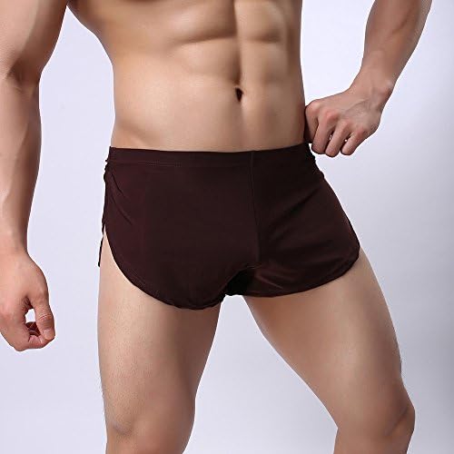 Boxadores para homens colorir resumos de letra boxer cueca, homens sexy de calcinha, bolsa de calcinha masculina grande