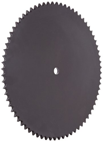 Browning 50A72 Placa Roller Chain Sprocket, fita única, hub Tipo A, aço, furo estocado de 3/4 , 72 dentes