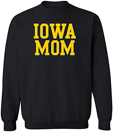 UGP Campus Apparel NCAA BASIC BLOCK MOM, Equipe Color Crewneck, College, University