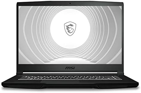 Laptop de criação de conteúdo MSI Creativepro M15 15,6 : Intel Core i7-11800H RTX A1000 16GB 1TB NVME SSD, FHD 60HZ, 180 graus