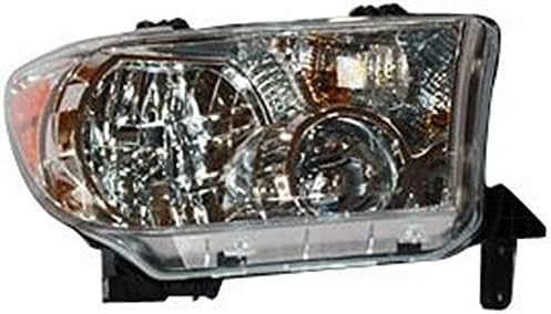 Montagem do farol da direita TYC compatível com 2007-2013 Toyota Tundra