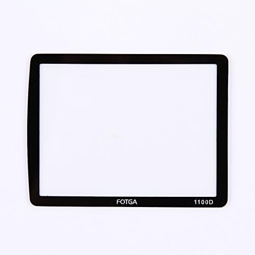 Folhas de protetor de tela LCD de vidro óptico FOTGA Guard para Canon EOS 1100D T3 DSLR DLSR Câmera