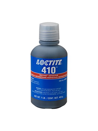 Loctite 41004 Black 410 Prism adesivo instantâneo, tubo endurecido de 3 g, 3500 cp, 0,1 fl. oz.
