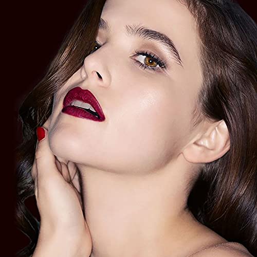 Zitiany Velvet Lipstick Lip Gloss portátil portátil maquiagem duradoura presente de natal para mulheres inverno
