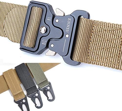 Kipove Belts Tactical Nylon Molle Molle Camuflagem Swat Duty Duty Men Metal Insert Buckle Sobrevivência Treinamento de Treinamento