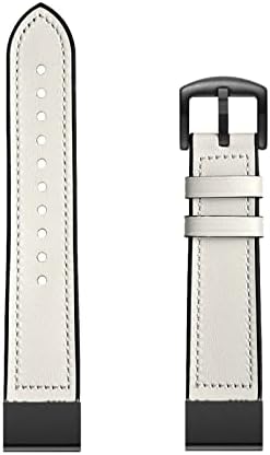 Kgdhb 22 26mm Sport Watch Band Strap para Garmin Fenix ​​6 6s 6x Pro 5x 5 mais 3HR 935 S60 D2 Enduro Redução rápida pulseira de couro Correa