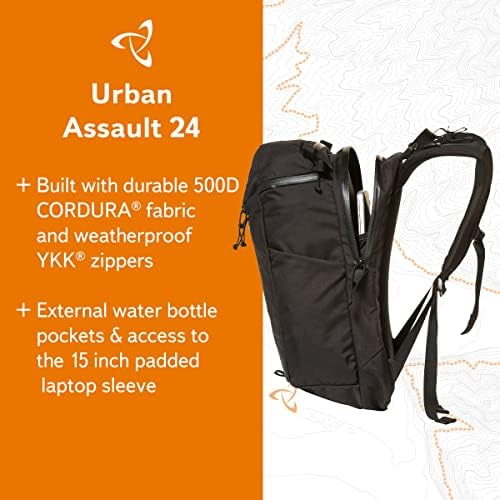 Mystery Ranch Urban Assault 24 Backpack - Inspirado por mochilas de assalto militar, 24L