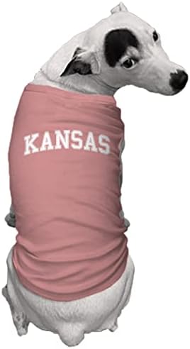 Kansas - camisa de cachorro esportiva da Universidade Estadual
