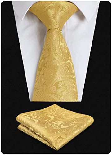 Colete de terno Paisley Alizeal Paisley, gravata borboleta auto-amarrada, gravata de 3,35 polegadas e conjunto quadrado