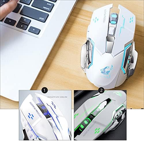 Mobestech wireless gaming mouse mouse sem fio USB Charging mouse de alto desempenho mouse óptico mouse ergonômico