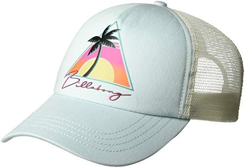 Aloha feminino Billabong Forever ajustável Chapéu de caminhão com malha de volta