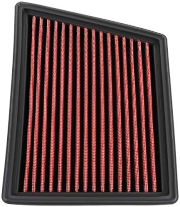 Painel de filtro de ar de ar lavável vermelho compatível com o Ford EcoSport 18-20