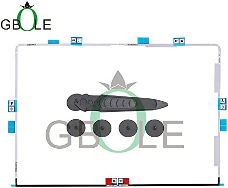 GBOLE SUBSTITUIÇÃO PAINEL LCD Tiras de tira adesiva Tiras de tiras de fita adesivo + Kit de ferramentas de roda