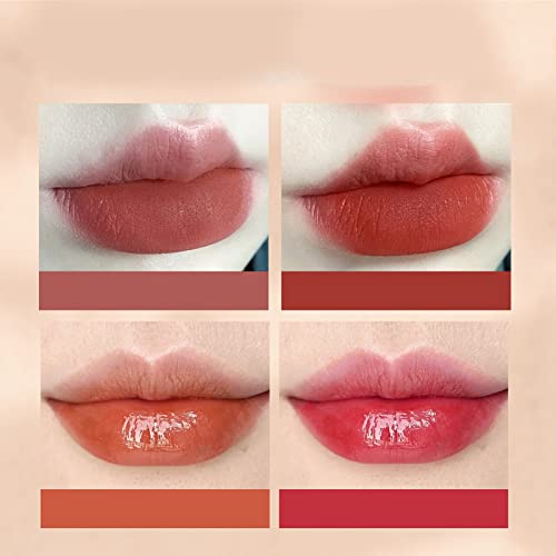 Pêssego flavo brilho labial smackers fingertip lip esmalte veludo névoa face bipcull brigh glor