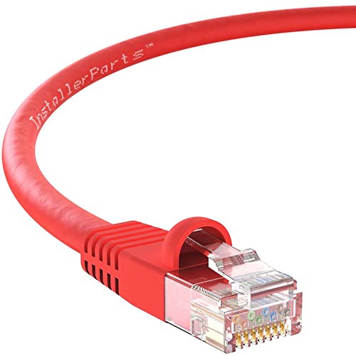 InstallerParts (cabo Ethernet de 20 pacote CAV5E CABO UTP Gotado de 3 pés - Red - Série Profissional - 1gigabit/s Network/Internet