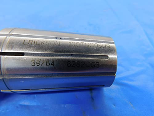 Kennametal Erickson 39/64 TG100 CHOLET DE FRIONANTE 100TGC0609 TG 100 .609375 - MS2721BU