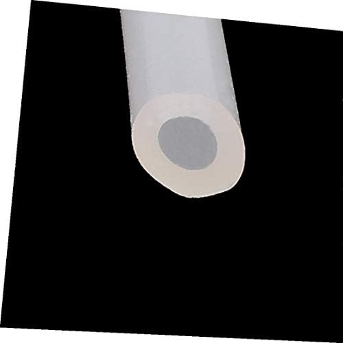 X-dree 5mm x 8mm tubo de silicone de alta temperatura Tubo de mangueira 2 metros de comprimento (Tubería de manguera resistente a altas temperatura, tubo de silicona de 5 mm x 8 mm longitud de 2 metros