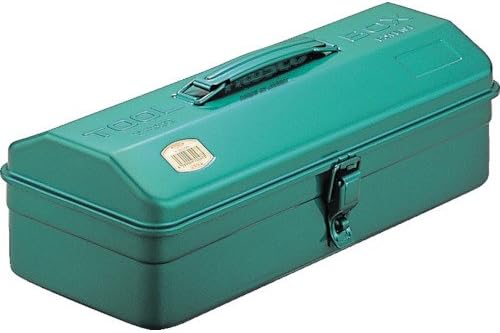 Trusco Y-350-GN Caixa de ferramentas, 14,7 x 6,5 x 4,9 polegadas, verde