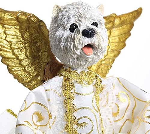 West Highland Terrier Angel Christmas Tree Topper