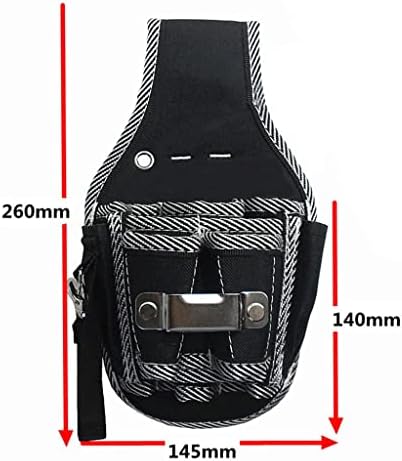 BKDFD 9 em 1 Trenta -chave de ferramenta Chave de fenda Kit Utilitário Nylon Saco de tecidos Bolsa de bolso de cintura eletricista