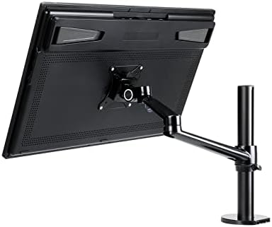 Huion Single Monitor Arm, Vesa Montante Montagem de Mesa - Para monitores de até 32 polegadas e 17,6 libras, suporte de serviço