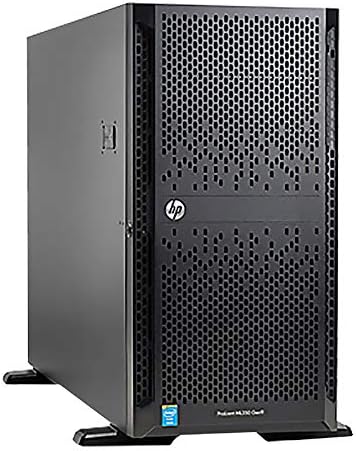 HP Proliant ML350 G9 Tower Server com sistema operacional, 2 x Intel 10 núcleos CPUs, 256 GB DDR4 RAM, 8TB SSDs, RAID