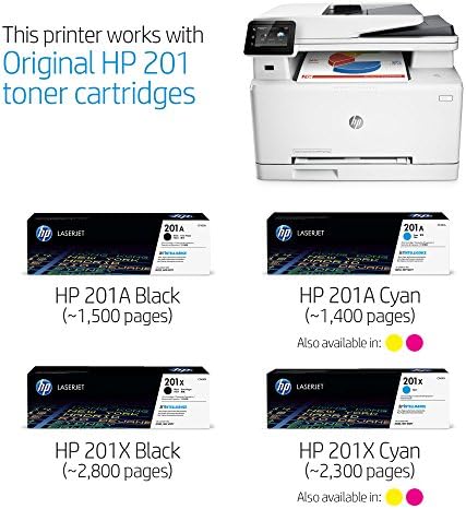 HP LaserJet Pro M277DW Printer All-In-One sem fio, Reabastecimento Dash Ready