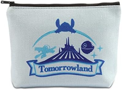 TOBGBE Gift for Rides Keetake Tomorrow Parque temático com sacos de viagem com zíper Magic Kingdom Gift Trip Essentials