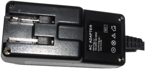 Adaptador AC HQRP Compatível com Casio KL1500 / KL-1500 / KL7200 / KL-7200 / KL820 / KL-820 LABE