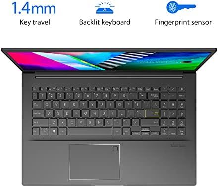 ASUS Vivobook 15 OLED K513 Laptop, 15,6 OLED Display, Intel I5-1135G7 CPU, Intel Iris XE Graphics, RAM de 12 GB, 512 GB PCIE SSD,