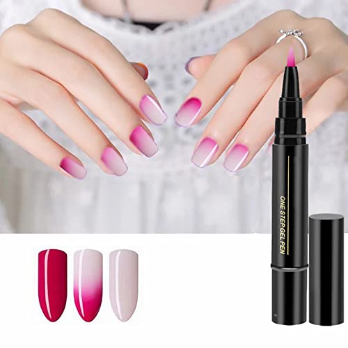 24 cores rápida e conveniente Manicure Polish Gel Pen Pollopis Gel Gel Gel