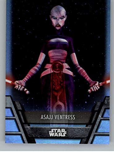 2020 Topps Star Wars Holocron Series Filboard Nonsport Trading Card set-7 Asajj Ventress