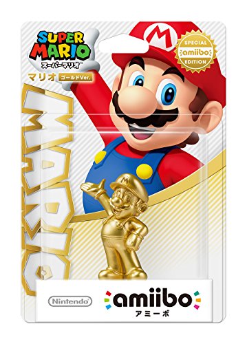 Novo Amiibo Gold Mario Japan Ver. Super Smash Bros Wii U 3DS Import