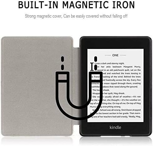 Tampa inteligente magnética para o novo Kindle 10th Gen Protective 6inch Case 2018 Paperwhite 4th Edition com Automotor/sono,