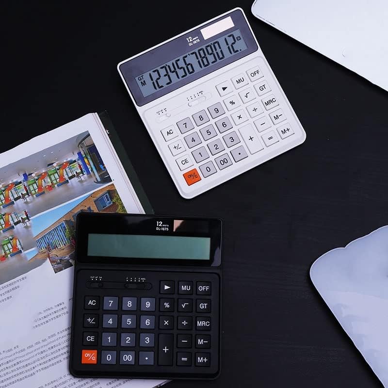Calculadora de contabilidade financeira de contabilidade financeira XWWDP Calculadora de 12 dígitos Calculadora portátil de tela grande de 12 dígitos
