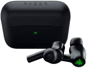 Razer Hammerhead Wireless Bluetooth Gaming Earbuds: Chroma RGB Iluminação -60ms Cancelamento de ruído ativo de baixa latência-