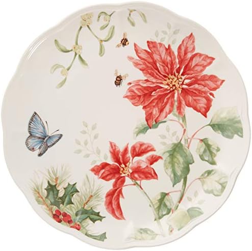 Lenox Butterfly Meadow Porcelain Destas de 18 peças Conjunto de jantares