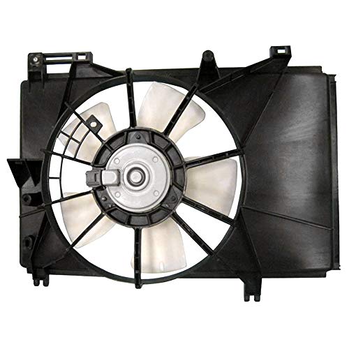 Ventilador de resfriamento do novo motor rareelétrico compatível com Mazda 2 2011-2012 por número de peça ZJ38-15-025B ZJ3815025B