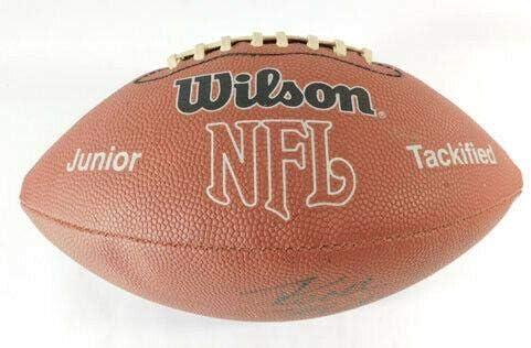 Keith Byars assinado 41 Philadelphia Eagles Wilson Junior Tackified Football Auto - Footomotes autografados