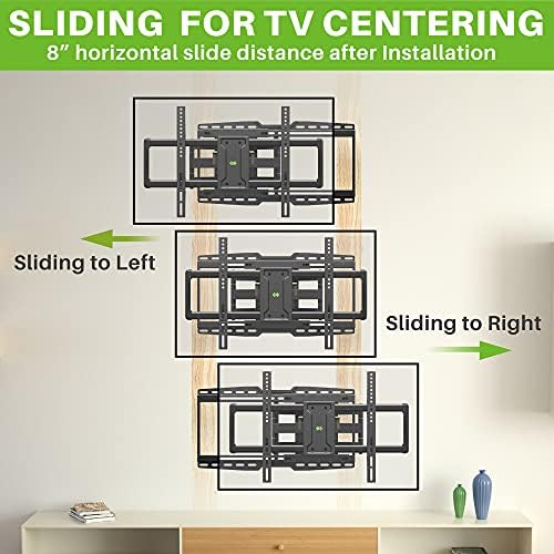 USX MOUNT SML018-1 TV deslizante Montagem completa de TV para 32-90 polegadas TV e SMS005 Monitor de TV para Montagem