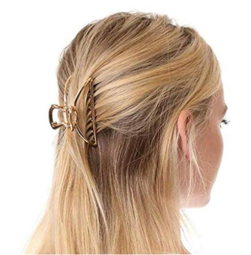 Cabelo de cabelos de metal vintage Mulheres de moda de cabelo retrô pega barrette hair updoclaw clipe jaw clipes para cabelos