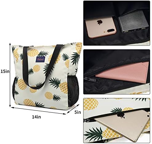 Bolsa de bolsa floral kalesi floral bolsa de mochila diária para esportes de viagens de praia