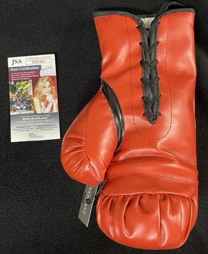 Darren McCarty assinou F *** Lemieux Detroit Red Wings Boxing Glove JSA CoA - luvas autografadas da NHL