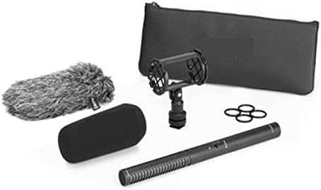 Microfone Balami By-PVM3000s Profissional Supercardioid Condenser Câmera Microfone microfone para gravação de vídeo Broadcast para toda